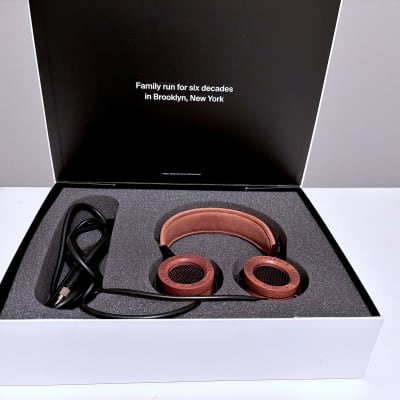 Grado Labs RS1e Open-back Headphones 2010s - Black/Natural Mahogany image 1