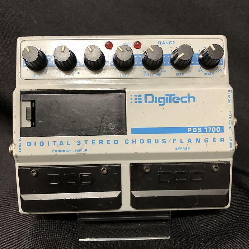 DigiTech PDS1700 Digital Stereo Chorus / Flanger 1980s - Gray and