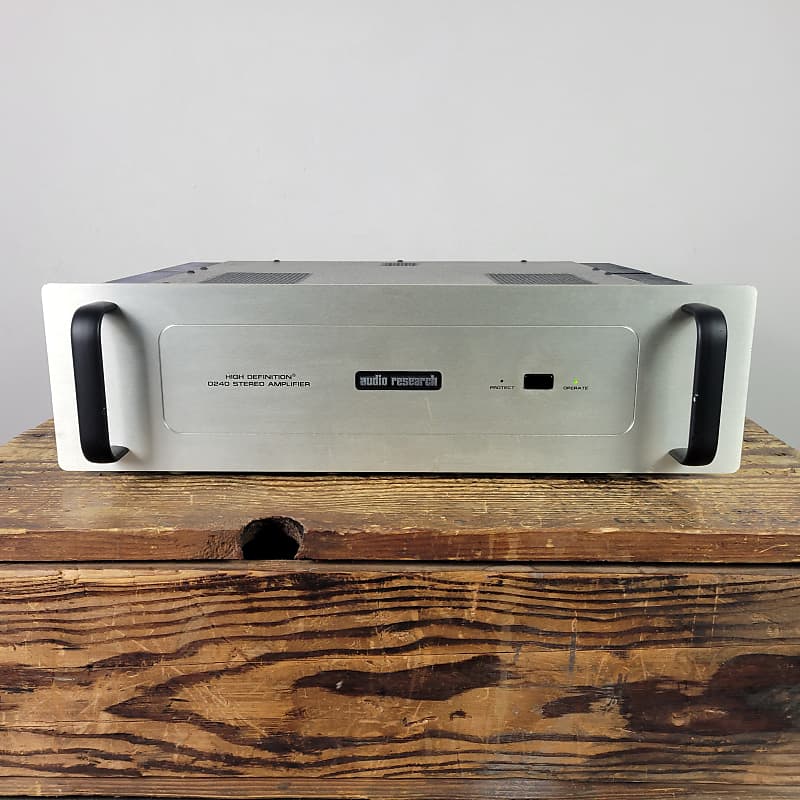 Audio Research D240MKII Stereo Amplifier  			