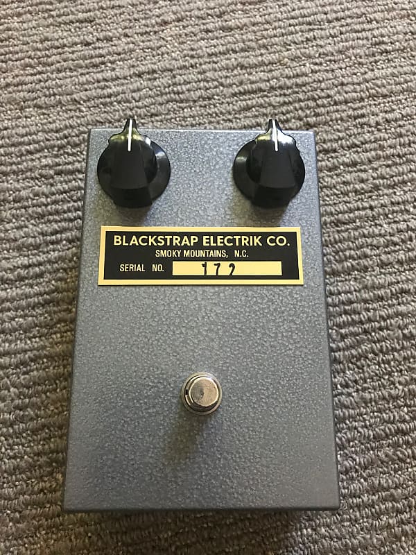 Blackstrap Electrik Co 'Binx' Maestro FZ-1 Focus w/ rare black RCA 2N270  transistors 2019 Metallic Grey