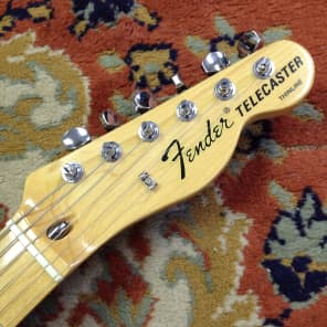 Fender '72 Telecaster Thinline With Hardshell Reissue Natural image 2