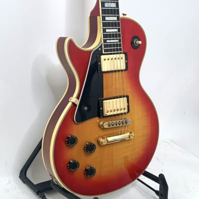 Gibson Les Paul Custom Lefty 1981 - Cherry Burst image 4