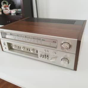 昭和レトロ　TOSHIBA　HiFi STEREO AMPLIFER Toshiba SB-420 Stereo Integ Amplfier + Toshiba ST-420 AM/FM