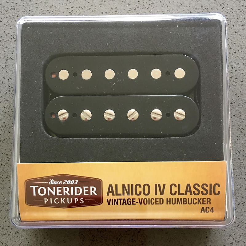 Tonerider Alnico IV ("Alnico 4") Classic Neck Humbucker Reverb