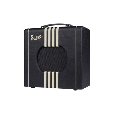 Supro 1818BC Delta King 8 1W 1x8'' Guitar Tube Combo Amplifier Black & Cream image 3