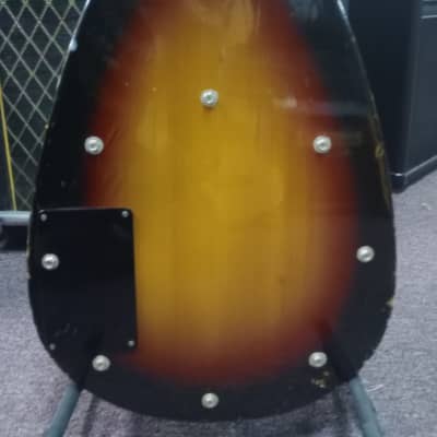 Vox Mark IX 1960's Vintage 9 string electric guitar 3 Tone Sunburst w hard case *** FREE SHIPPING *** image 4