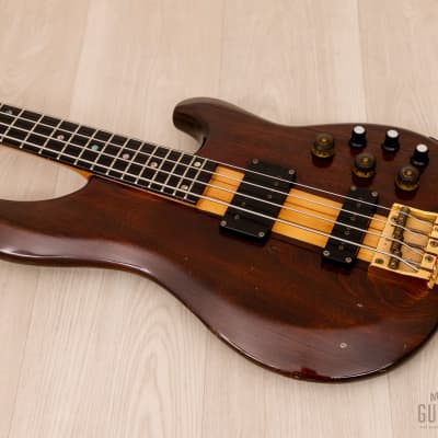 1982 Ibanez Musician MC924 DS Vintage Neck Through PJ Bass | Reverb