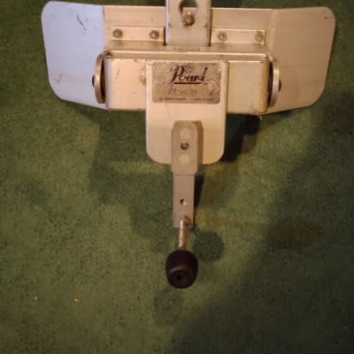 Pearl/Randall May Marching Retro T-Bar Snare Drum Carrier 1980's/90's - Aluminum image 2