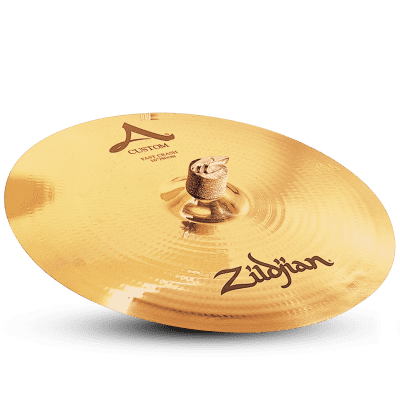 Zildjian A20532 16" A Custom Fast Crash Brilliant Drumset Cymbal w/ Medium-Low Profile image 2