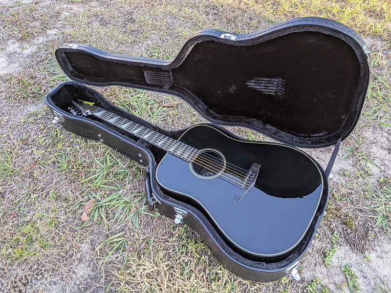 1986 Ibanez LS510 BK Lonestar Acoustic Guitar Sharkfin 1986 Ibanez LS510 BK Lonestar Acoustic Guitar Sharkfin