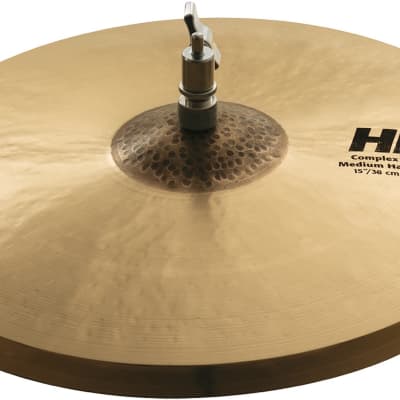Sabian 15 inch HHX Complex Medium Hi-hat Cymbals image 1