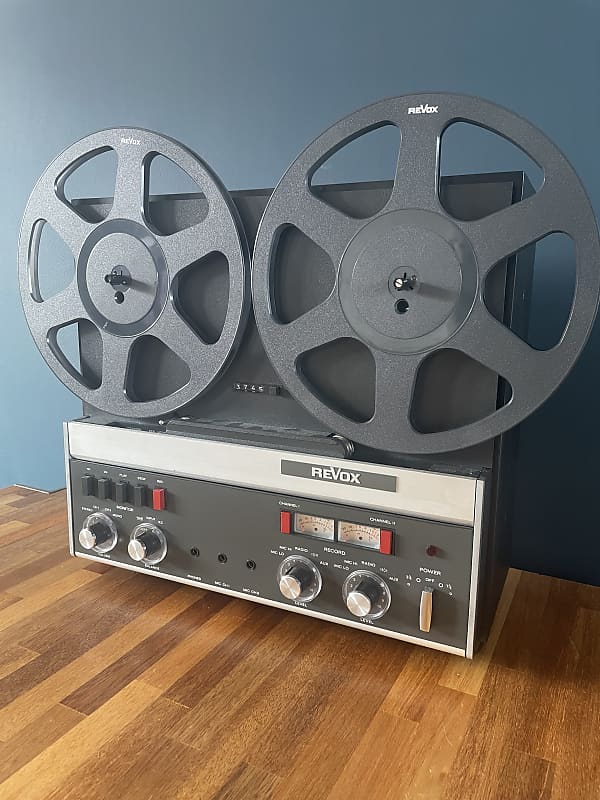 Revox A77 Reel to Reel for Parts A-77 Silver