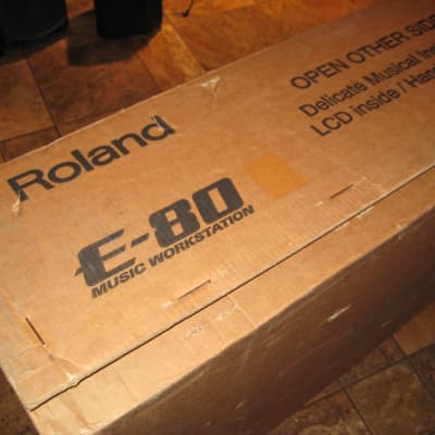 Roland E-80 Music Workstation Electronic Keyboard 61 Keys