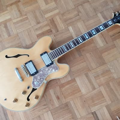 Epiphone Sheraton with Epiphone By Gibson Inlay 1988 natural for sale