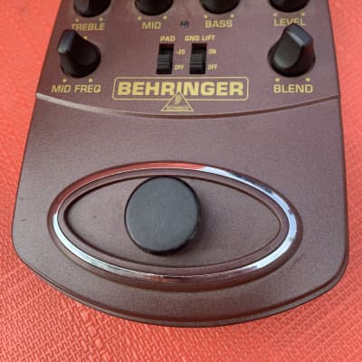 Behringer ADI21 V-Tone Acoustic Amp Modeler Preamp DI | Reverb