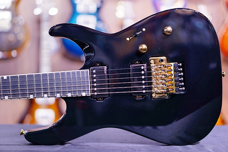 ESP Original M-II ctm JH set black Gold package | Reverb