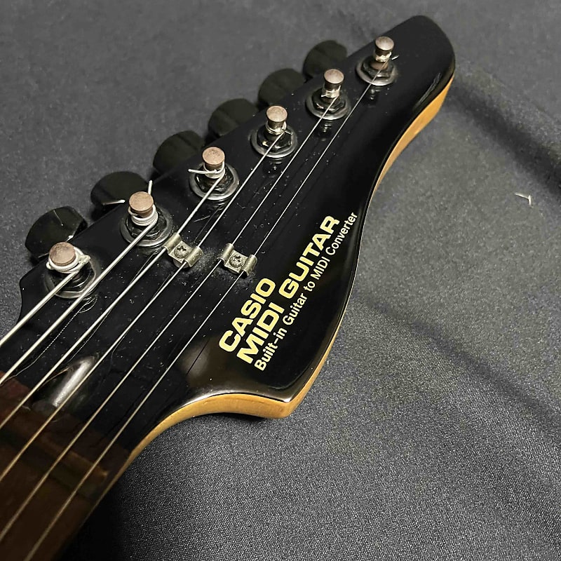 Casio MG-510 MIDI Guitar 1980's MIJ -BLK | Reverb