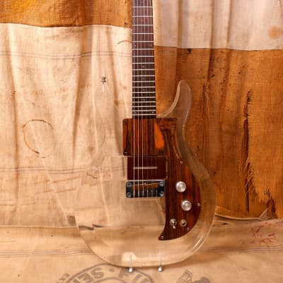 Ampeg Dan Armstrong  Lucite Guitar 1970 - Clear for sale