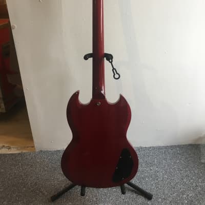 BURNY Limited Cherry SRSG55 SG-Type Electric guitar with