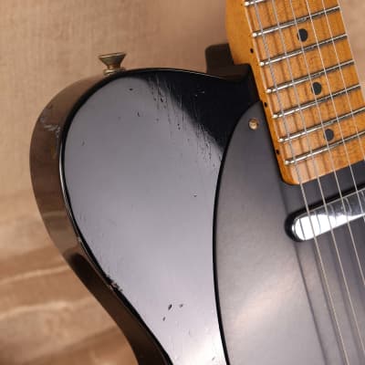Fender Custom Shop 1951 Nocaster Roasted Ash Journeyman Relic Black image 8