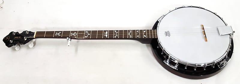 Samick Greg Bennett Design Banjo 22 Bracket Bluegrass 5 String Banjo Instrument