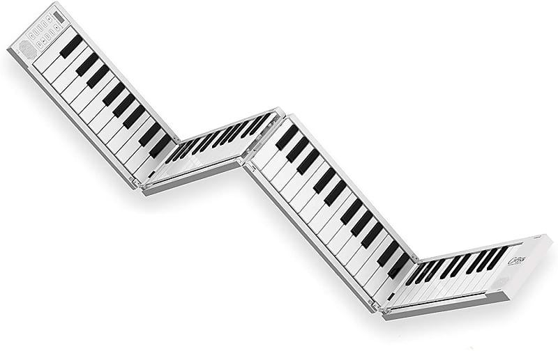 piano folding portable piano 2022 white image 1