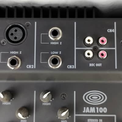 Schertler  Jam 100 jam100 acoustic 3 channel amp mint with gig bag ! image 6