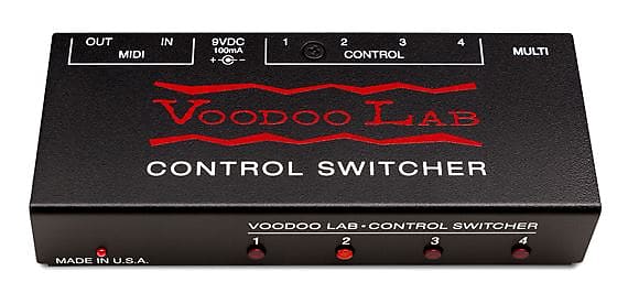 Voodoo Lab Control Switcher MIDI Amp Function Controller image 1