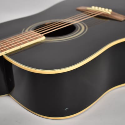 1997 Fender DG-16 Acoustic Black image 7
