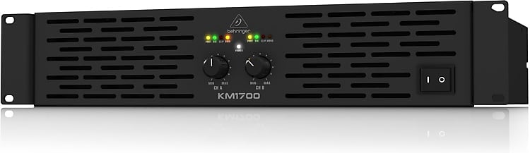 Behringer KM1700 1700W 2-channel Power Amplifier image 1