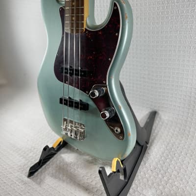Fender 60th Anniversary Road Worn '60s Jazz Bass 2021 - Firemist Silver image 9