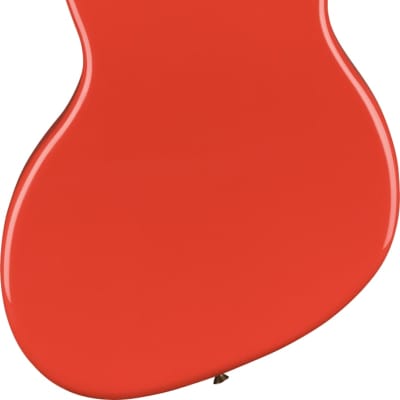 Open Box Fender Kurt Cobain Jag-Stang RW Fiesta Red w/bag image 3