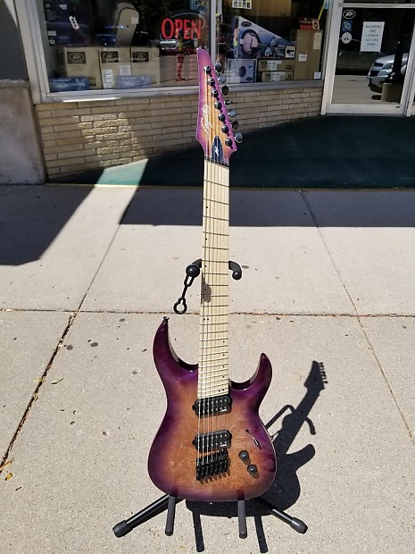 Legator レガター　NRF7-200 Legator NRF7-200-CHBRL 7-String Ninja Fanned Fret Electric