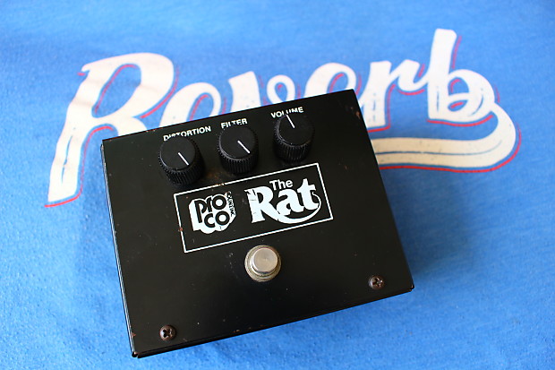 ProCo Rat Big Box Distortion Guitar Pedal 1982 | Reverb