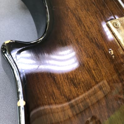 Univox U1970F Violin Bass 1970s - Brown image 13
