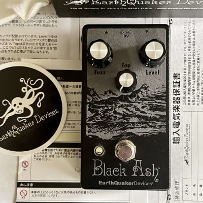 Reverb.com listing, price, conditions, and images for earthquaker-devices-black-ash