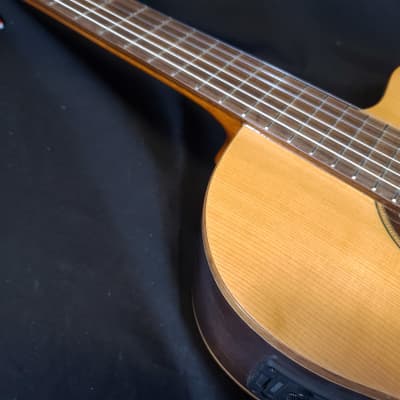 Admira Virtuoso ECF Cutaway Acoustic Electric Nylon String Classical Guitar Made in Spain image 13