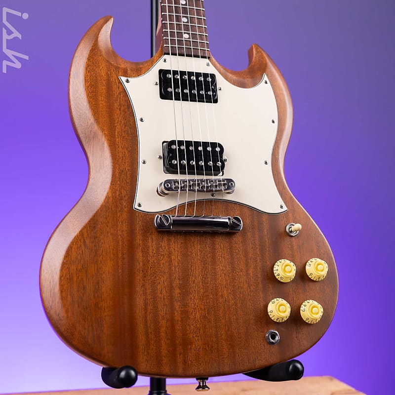 2022 Gibson USA SG Tribute Natural Walnut