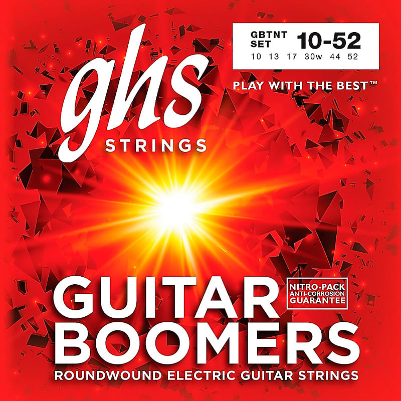 GHS GBTNT Boomers Thin-Thick Electric Guitar Strings image 1
