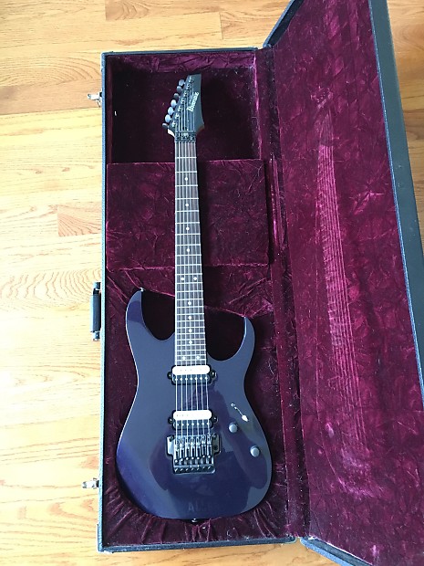 Ibanez Prestige RG1527 7 String 2003 Cosmic Blue (Purple