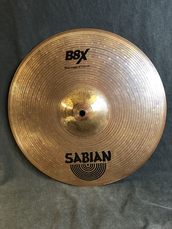 Sabian B8 X 14” thin crash cymbal image 1