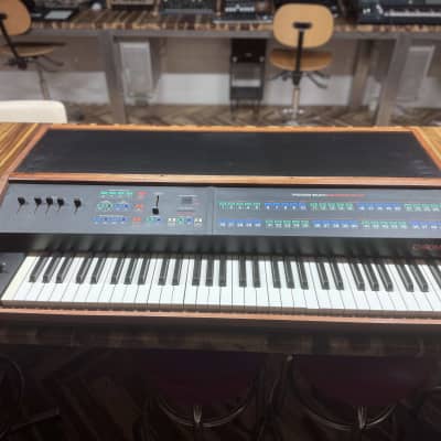 Rhodes Chroma 64-Key 16-Voice Polyphonic Analog Synthesizer 1982 - 1984 - Black w/ Wood Sides