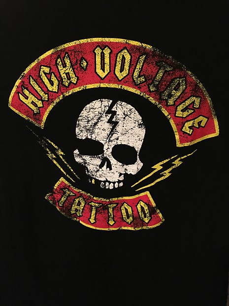 High Voltage Tattoo Shirt Black image 1