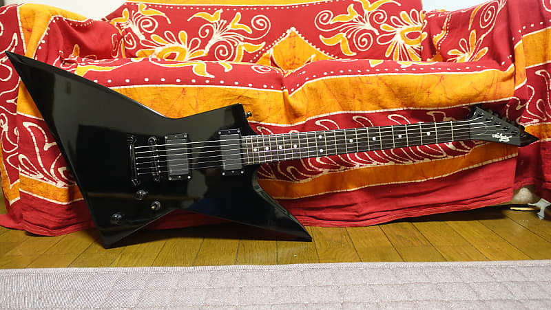 ESP Custom Shop Navigator EX type Black Explorer Like MX-250