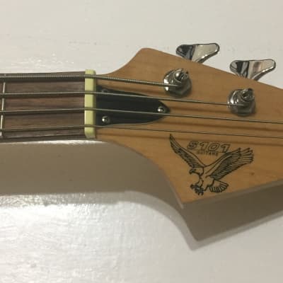 Eagle S101 Blue/Green Bass Guitar image 2