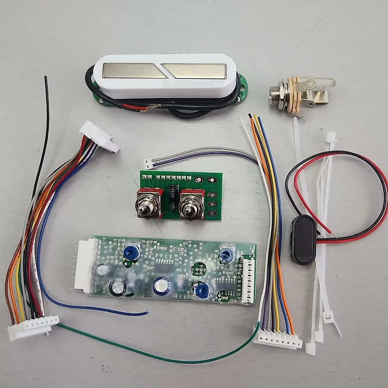 Maniac SUSTAINIAC STEALTH PRO KIT for active EMG with AUXRG Reverb