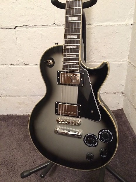 ギター Epiphone Les Paul Custom Pro 2014 Epiphone Les Paul Custom Pro Ebony 2014 – Chicago Music Exchange