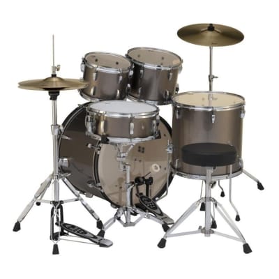Pearl Roadshow 5 pc Set w/Hardware & Cymbals Bronze Metallic RS525SC/C707 image 5