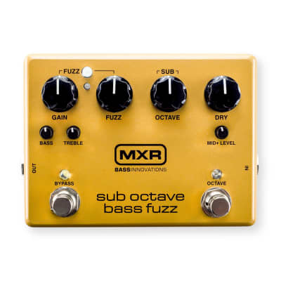 MXR M287 Sub Octave Bass Fuzz Bass Effect Pedal for sale