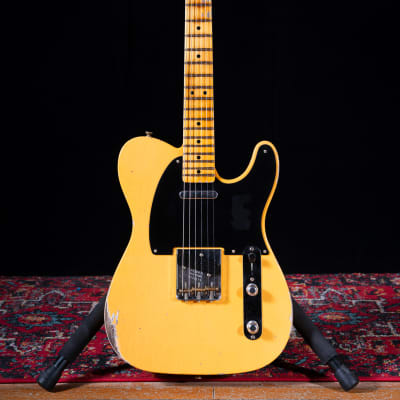 Fender Custom Shop '52 Telecaster Relic 2023 - Aged Nocaster Blonde image 1